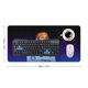 thumbnail image 2 of Kylian Mbappé alfombrilla de escritorio/mesa extra-grande con base antideslizante de cuero y diseño temático; versátil para escritorios de ordenador, mesas de comedor, etc. 30 × 60 cm, 2 of 6