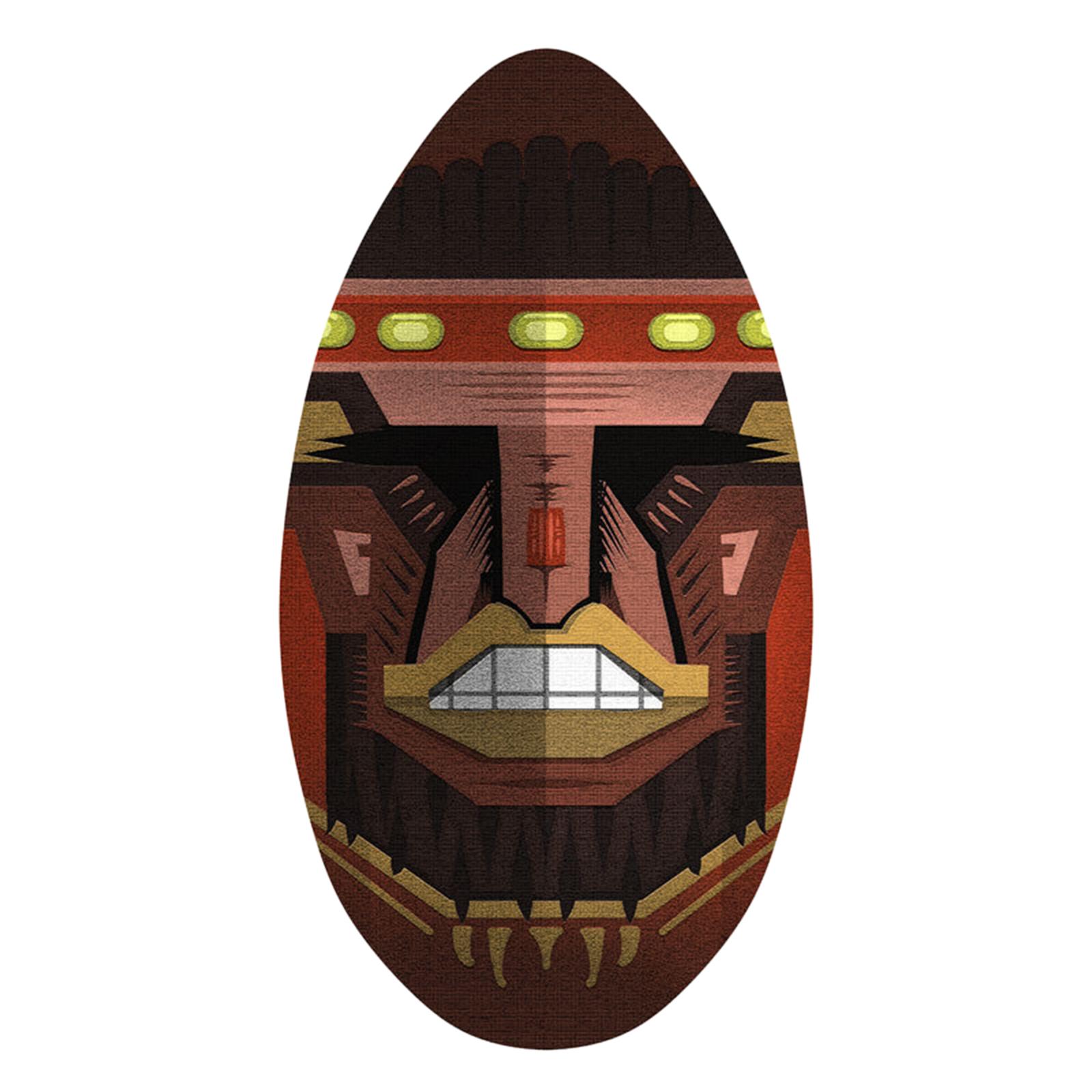 Magideal - Skimboard Body Board De Pie Con Un Abrigo De Alto Brillo, 35 Pulgadas, Tabla De Esquina Pequeña Tabla De Surf Para Adultos Adolescentes Niños Principi Leyenda Salvaje