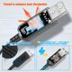 thumbnail image 5 of Adaptador de cable de alimentación USB a DC de 9 V Step Up FARSENSE, 5 of 6