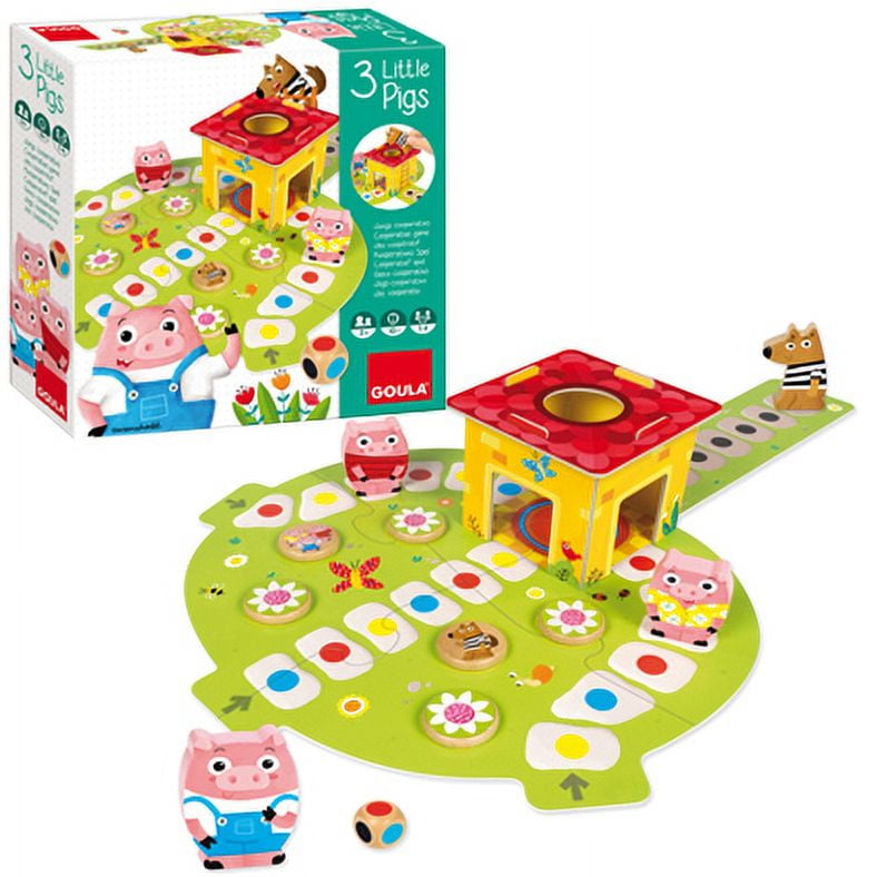 Diset - Juego De Mesa 3 Cerditos