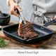 thumbnail image 4 of Sartén grill Merten & Storck de acero al carbono de 28 cm, antiadherente, 4 of 5