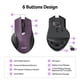 thumbnail image 5 of Mouse Inalámbrico Acer 2.4GHz USB 3 DPI 6 Botones Morado, 5 of 9