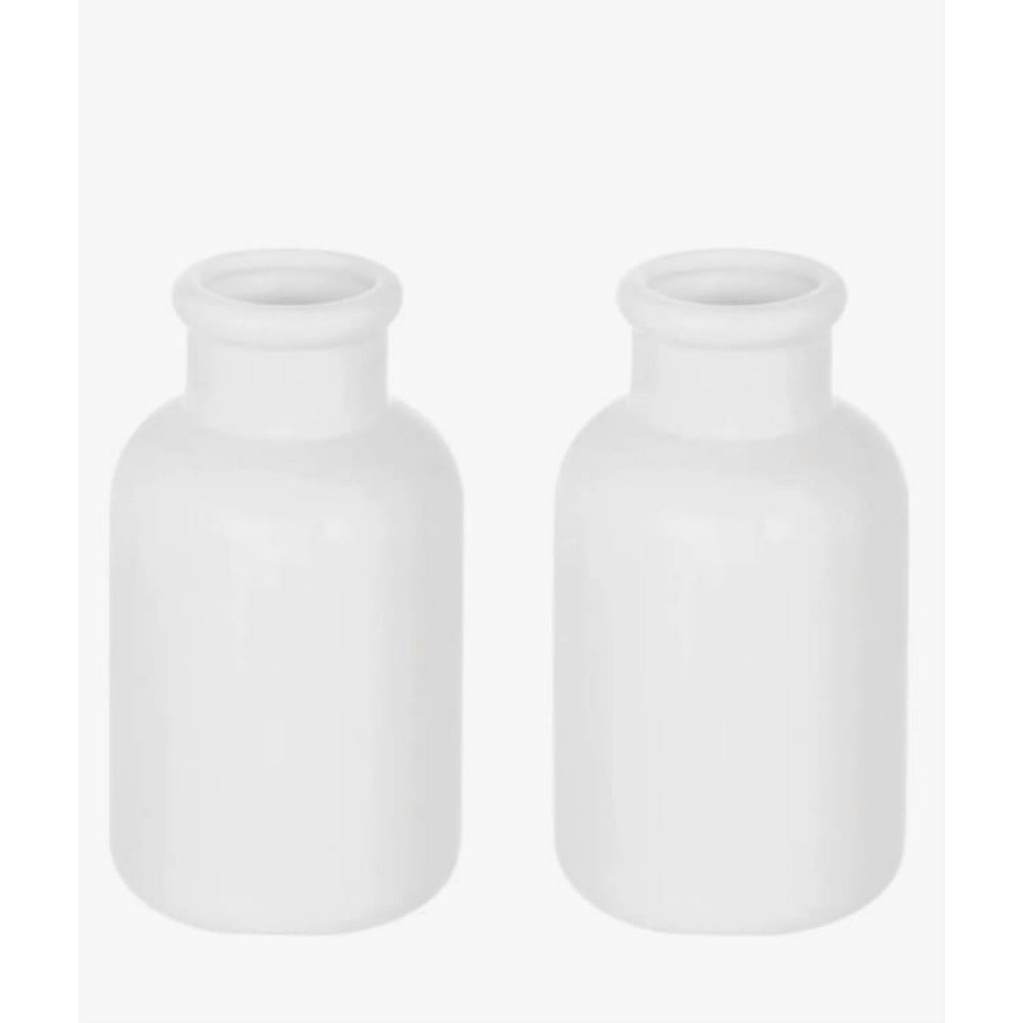 Atlas - Pack De 2 Floreros Blanco