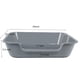thumbnail image 4 of Caja de arena para gatos Ying Tutu extra grande, material ABS, gris, 4 of 7