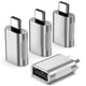 thumbnail image 1 of Adaptador Usb C Paquete De 4 Usb 3 0 Carga Rápida, 1 of 6