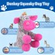 thumbnail image 2 of Juguete De Peluche Para Masticar Para Perros Grandes Con Chirriador Y Arrugas, 2 of 7