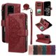 thumbnail image 1 of Para Samsung Galaxy S20 Ultra 5G Funda Tipo Billetera, 9 Ranuras para Tarjetas Bloqueo RFID Bolso Cruzado Cubierta de Cuero, Bolsillo con Cierre, Correa de Muñeca y Hombro Desmontable, Funda, 1 of 11