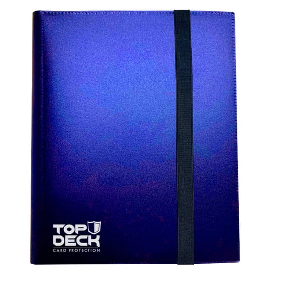 Carpeta Topdeck 9 Bolsillos Azul