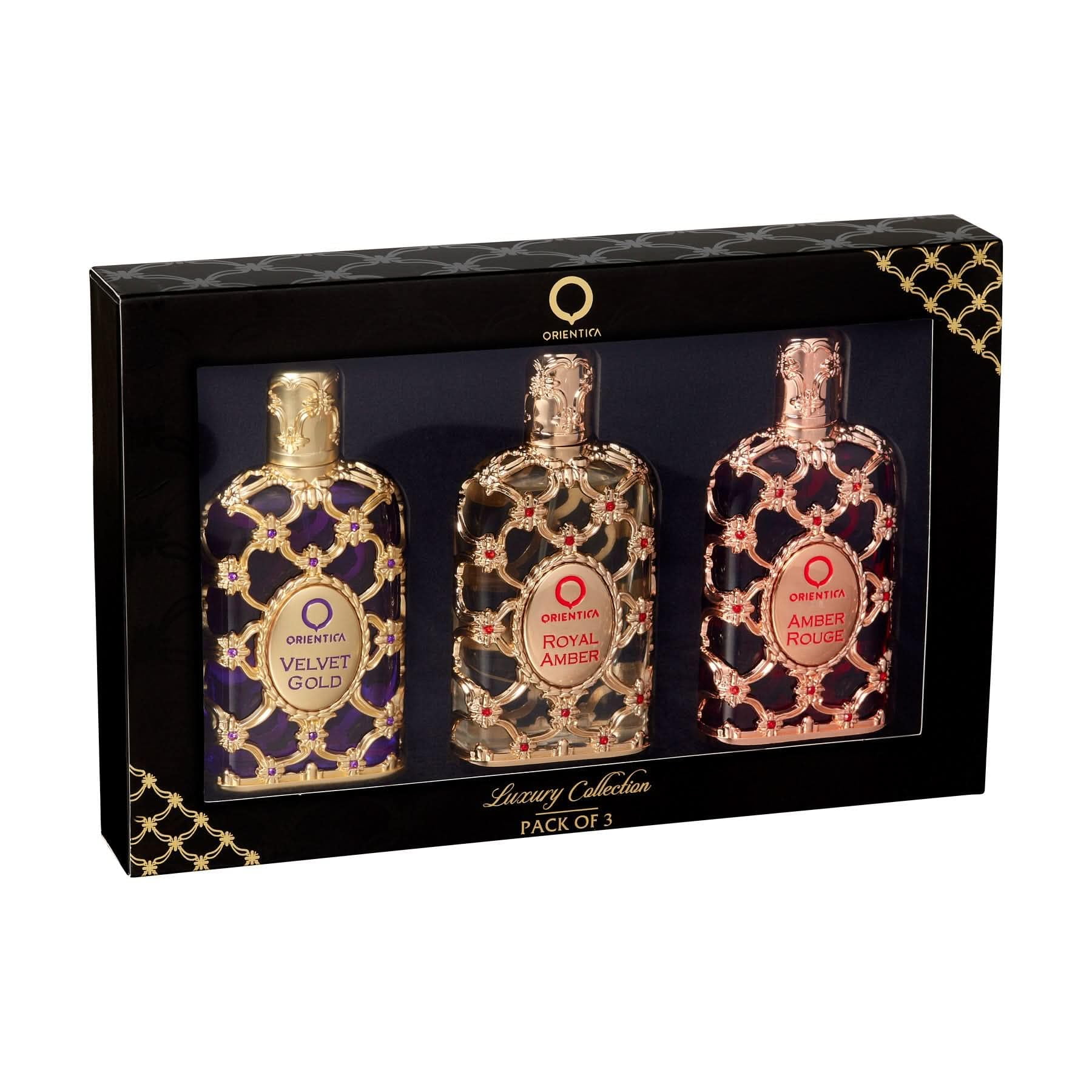 Set De Regalo Perfume Orientica Luxury Collection, 3 Unidades, 30 Ml, Eau De Parfum