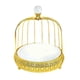 thumbnail image 5 of Soporte De Metal Para Postres Y Pasteles, Jaula Para Pájaros, Centro De Mesa, Boda, Hogar, De Una Sola Capa, 5 of 5