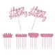 thumbnail image 5 of Decoración Para Tarta Con Purpurina Elige Una Decoración Para Fiesta De Cupcakes De Feliz Cumplea?os, 5 of 5