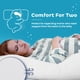 thumbnail image 4 of Almohada corporal Snuggle-Pedic 51x137 cm con relleno alternativo al plumón, 4 of 9