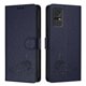 thumbnail image 5 of Funda tipo cartera FOXDOCK para TCL 405/406/408 con soporte, ranuras, RFID, diseño de gato, 5 of 5
