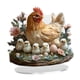 thumbnail image 4 of Hen Y Pollitos 2d Signo Acrílico Plano Coleccionable Para El Gabinete De Sala De Estar En El Hogar, 4 of 5
