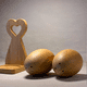 thumbnail image 5 of Juego de Salero y Pimentero Madera Natural Estante de Especias para Mesa, 5 of 7