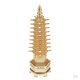 thumbnail image 1 of 2pc 18cm Templo Budista Chino Wenchang Buddha Stupa Coleccionables Decoración, 1 of 5