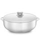 thumbnail image 1 of Olla de Cocina Alpine Cuisine 33 L Aluminio Antiadhesivo Plateado, 1 of 7
