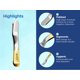thumbnail image 4 of Retractor de Mejilla Artman Instruments 3 uds. Chapado en Oro, 4 of 6