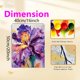 thumbnail image 5 of Kit de Pintar por Números GEMFAMILY 41x51 cm Flor de Lirio, 5 of 7
