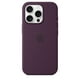 thumbnail image 2 of Funda de silicona para Apple iPhone 16 Pro con MagSafe Plum, 2 of 3