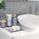 thumbnail image 2 of Set de accesorios de baño Haturi Blue Glass, 4 piezas, 2 of 7