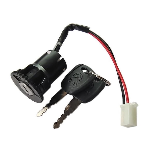 Juego de bloqueo de encendido/apagado para motocicletas eléctricas, ligeros, genéricos, accesorios para bicicletas eléctricas de alto rendimiento para