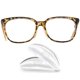 thumbnail image 3 of Almohadillas nasales de silicona para anteojos GMS Optical Reg-Thin 1,8 mm (10 pares), 3 of 7
