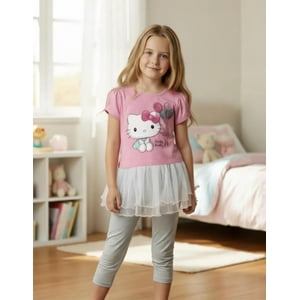 Pijama Niña Hello Kitty Rosa 6