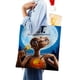 thumbnail image 4 of E.T., el Extraterrestre Bolso de tela con estampado de lienzo para mujer, bolsa de compras reutilizable y estética, con cremallera interior, regalo para mujer,40*40cm., 4 of 6