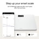 thumbnail image 2 of Báscula inteligente Withings Body, Wi-Fi digital con sincronización de aplicaciones, color blanco, 2 of 7