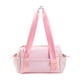 thumbnail image 4 of Mini Bolsa De Gimnasio Con Cremallera Y Correa Ajustable Para El Hombro, Ideal Para Entrenar, Hacer Deporte Y Citas, Color Rosa, 4 of 5
