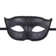 thumbnail image 2 of Máscara De Media Cara De Zorro Disfraz Cosplay Máscara De Bola De Mascarada Para Fiesta De Halloween Negro, 2 of 2