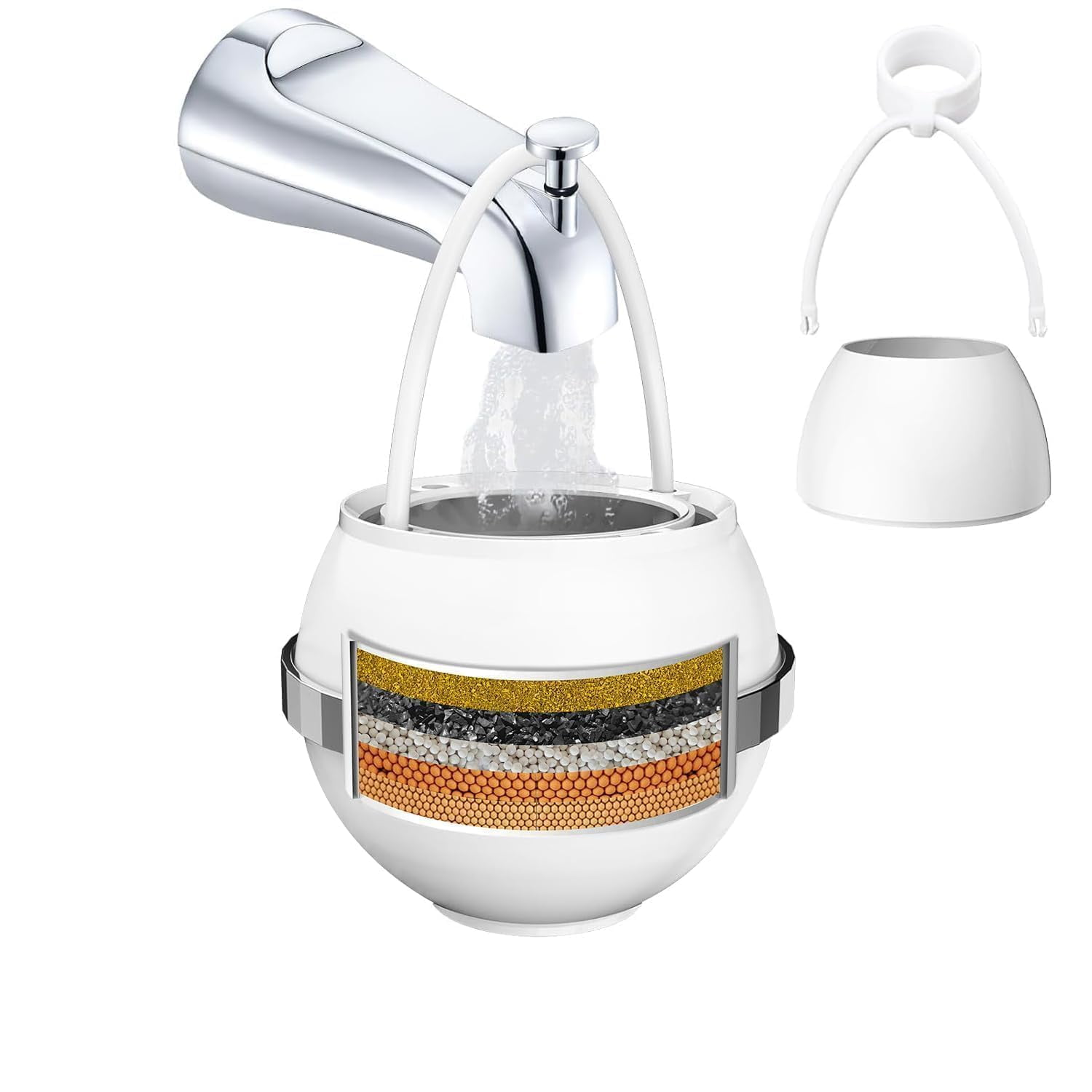 Filtro De Agua Para Grifo De Bañera Y Ducha Beati Faucet Btbf-051