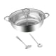 thumbnail image 1 of Olla Caliente Shabu Shabu Con Tapas, Utensilios De Cocina, Utensilios De Cocina Para Acampar, Viajar, Familia, 36cm, 1 of 5