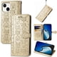thumbnail image 1 of Funda Cartera FOXDOCK para iPhone 15 , Flip PU con Relieve de Gatos y Perros, Tarjetero y Soporte, 1 of 6