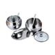 thumbnail image 5 of Tarros De Condimentos Con Bandeja, Bonitos Azucareros De Acero Para Buffets De Pimienta, Cafetería, 2 Uds., 5 of 5