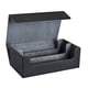 thumbnail image 2 of 1200+Caja De Baraja De Cartas Coleccionables Caja De Almacenamiento De Baraja De Cartas Resistente Para Cartas De Baloncesto Negro Y Gris, 2 of 5