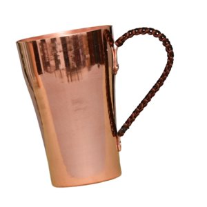 Magideal - Taza De Cobre Moscow Mules De 400 Ml, Taza De Cobre Espesado Para Té, Taza De Cobre Para Café, Taza De Cobre Puro Para Café Con Leche, Bebidas Caseras Con Asa