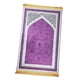 thumbnail image 3 of Elegante Alfombra De Oración Musulmana Regalo De Ramadán Exquisito Para Eid Bay Window Pasillo Violeta, 3 of 5