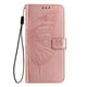 thumbnail image 3 of Funda Cartera Mariposa Para Motorola Edge 60 Fusion Con Soporte Y Ranuras Para Tarjetas Oro Rosa, 3 of 5