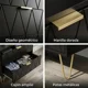 thumbnail image 4 of Comoda Zapatero Hall Organizador Diseño Norte Americano Db08 Mate Negro, 4 of 8