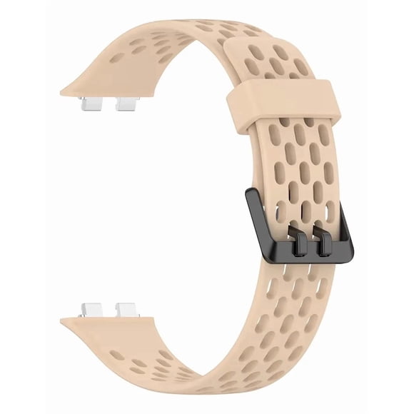 Correa Silicona Deportiva Para Huawei Band 11 Band 10 9 8 Rosa Claro