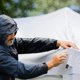 thumbnail image 4 of Cinta impermeable T-Rex, flexible y resistente, 1,88 cm x 9,14 m, blanca, 4 of 9