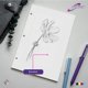 thumbnail image 3 of 500 Hojas Papel 6 Bond Blanco B5 106gr Hojas Agenda, 3 of 7