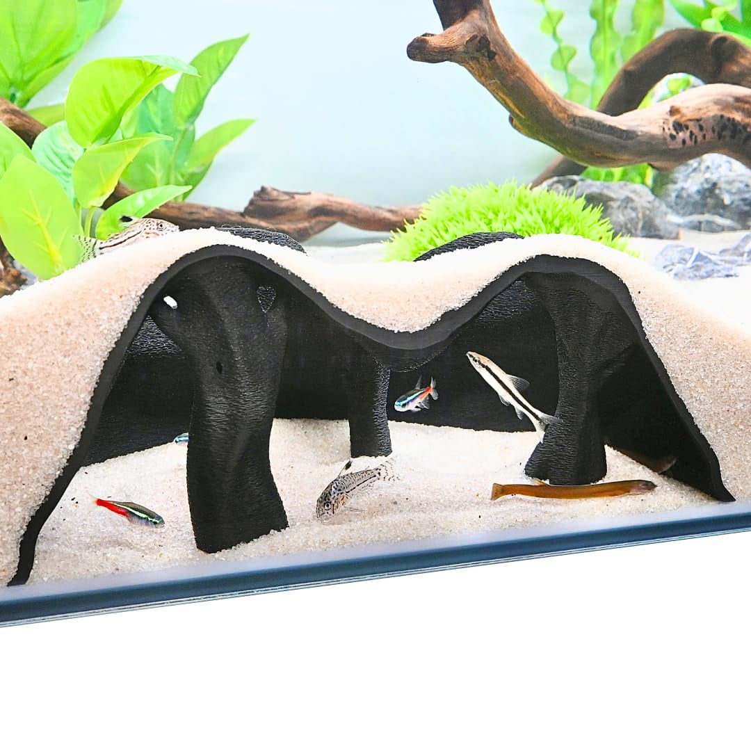 Cueva para Acuario Lucky Critter 21 cm – Refugio para Peces – Decoración