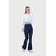 thumbnail image 4 of Jeans Mujer Flare Línea Push Azul, 4 of 4