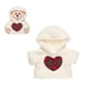 thumbnail image 1 of Poleron Blanco Piel Corazon Escoses, 1 of 2