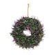 thumbnail image 3 of Corona De Bienvenida De Lavanda Artificial De 18 Pulgadas Para Accesorios De Porche Delantero De Ventana Estilo B, 3 of 3