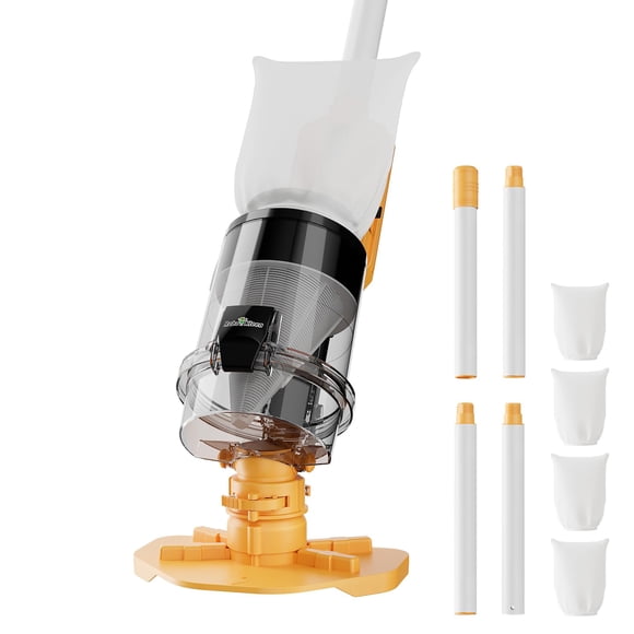 Aspiradora de piscina ROBOKLEEN sin cable 30 GPM naranja