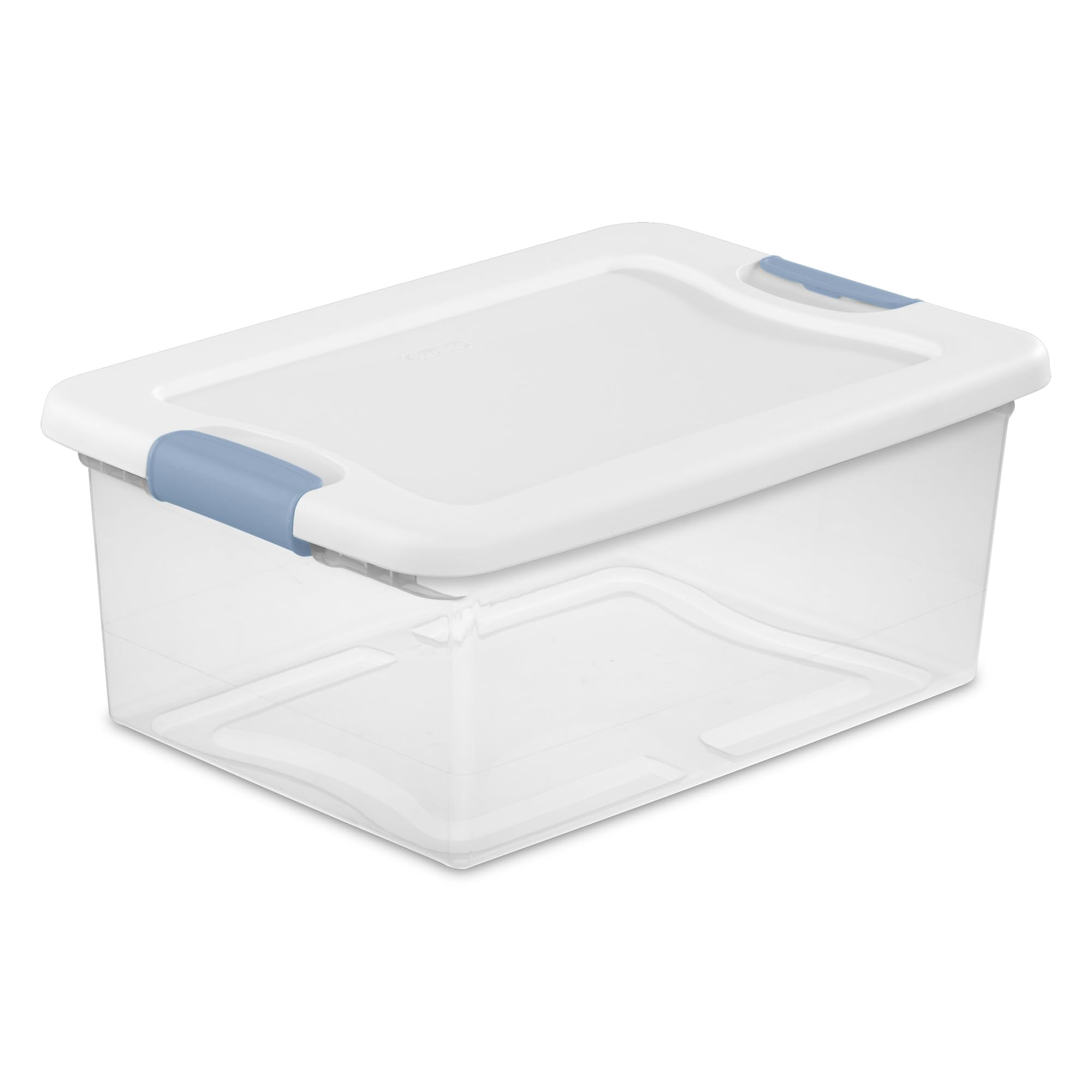 Contenedor De Almacenamiento Sterilite Latching Box, 15 Cuartos De Galón, Paquete De 24